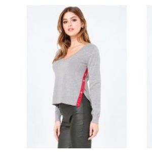 🍀🎈🌷bebe luxe cashmere blend sexy top💫